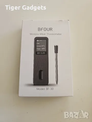 BFOUR BF-30 – безжичен Bluetooth термометър за месо, грил, барбекю и фурна, снимка 9 - Друга електроника - 54928306