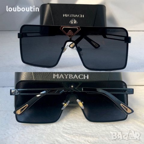 Maybach 2023 мъжки слънчеви очила маска 3 цвята, снимка 3 - Слънчеви и диоптрични очила - 40580664