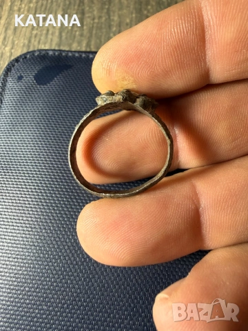 Стар възрожденски пръстен, снимка 4 - Пръстени - 53685661