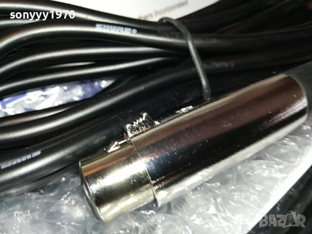 SHURE MIC+CABLE 2911221527, снимка 11 - Микрофони - 38840255