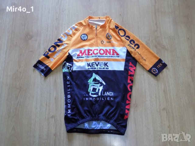 вело джърси mecona тениска екип шосейно колоездене мъжко оригинално S, снимка 1 - Спортни дрехи, екипи - 41920752