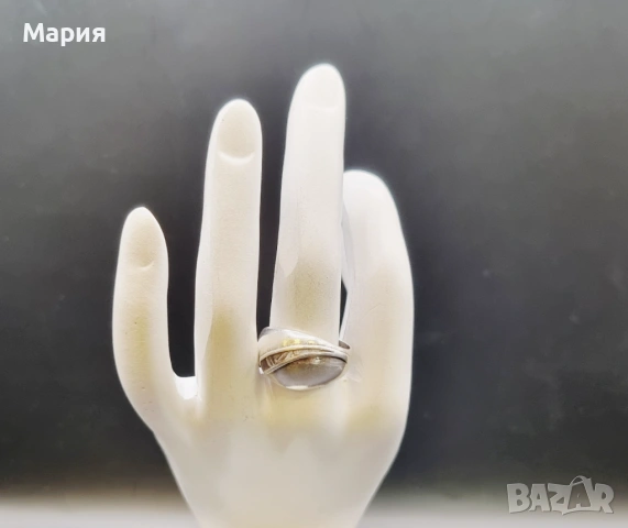 СРЕБЪРЕН ПРЪСТЕН 3.96ГР