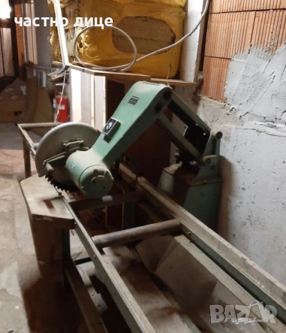 Продавам машина за рязане на дърво/метал  напречна, снимка 4 - Циркуляри - 53540136