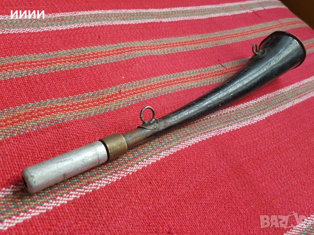 Ловен рог свирка , снимка 2 - Антикварни и старинни предмети - 53836435