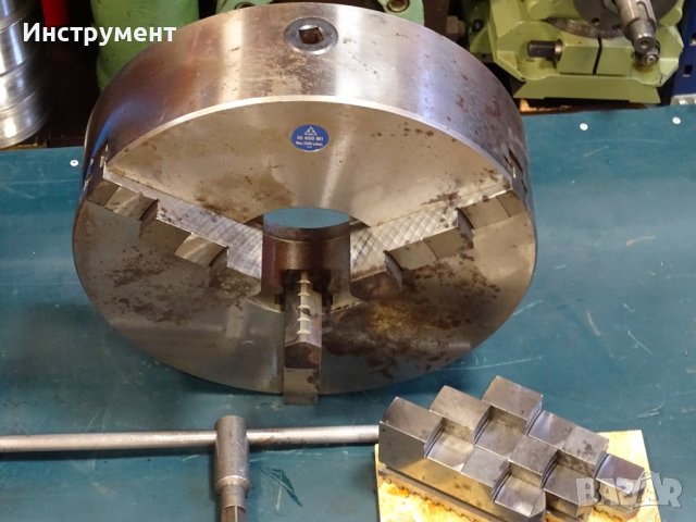 Универсален патронник за струг TOS IU 400/3 M1 3-челюсти, снимка 4 - Резервни части за машини - 42272331