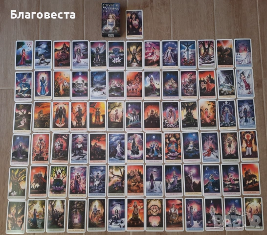 Карти таро- колода Crystal Visions Tarot