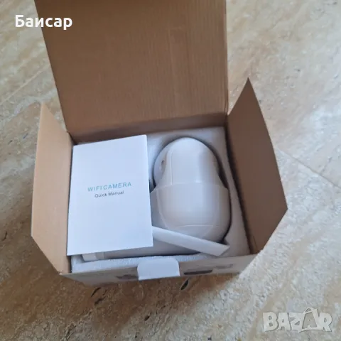 Външна Въртяща WiFi камера с микрофон цветно нощно виждане до 30м