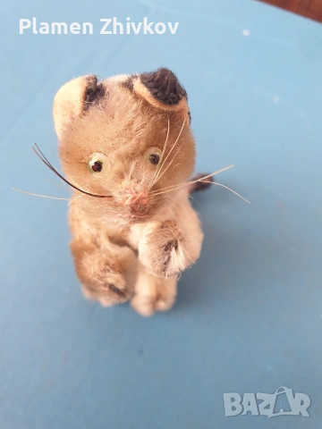 стара немска плюшена играчка от 60 те на м.в, снимка 5 - Плюшени играчки - 53413885