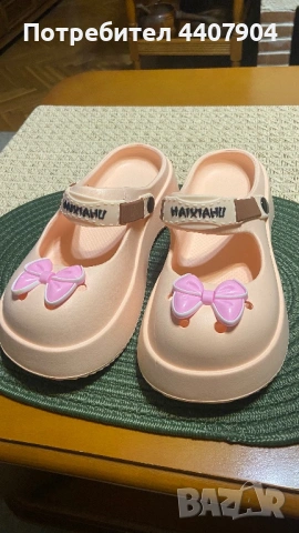 Кукленски силиконови сабо- сандали, снимка 3 - Сандали - 53405657