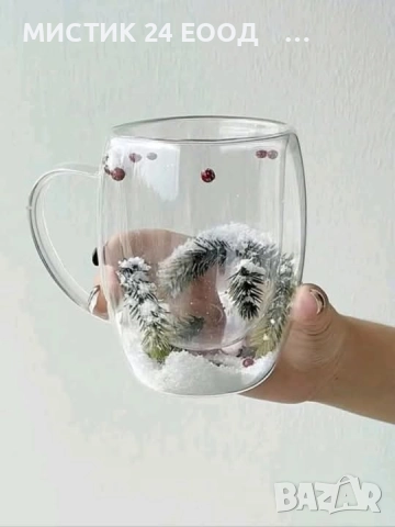 Коледна Чаша Изолирано Термо Стъкло 