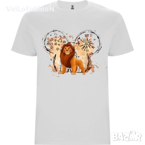 Нова детска тениска с героите от Цар Лъв, снимка 5 - Детски тениски и потници - 48122404