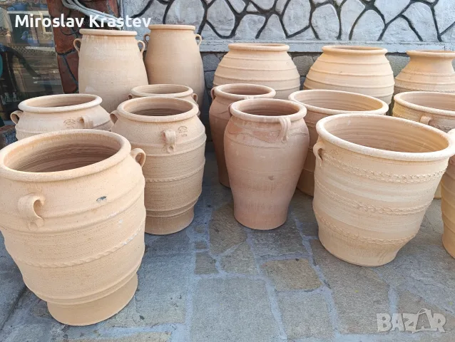 Гръцки делви и саксий-Питоси Крит, снимка 3 - Саксии и кашпи - 56152266