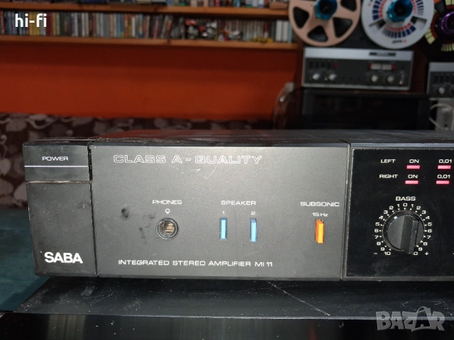 Усилвател saba mi 11, снимка 2 - Ресийвъри, усилватели, смесителни пултове - 51703377