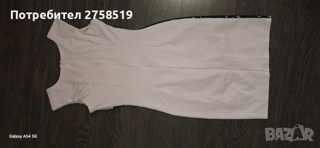 розова рокля с дантела, снимка 2 - Рокли - 52834920