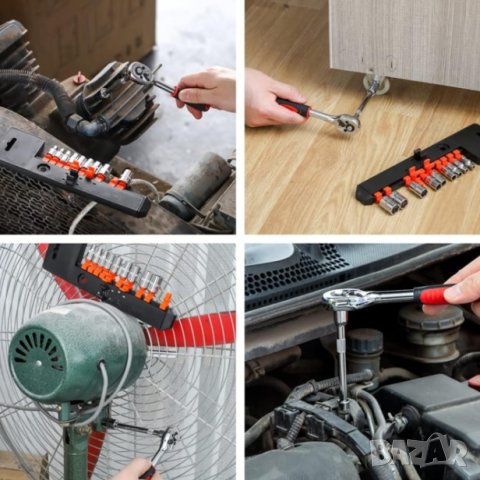 Тресчотка с вложки 1/2 гараж работилница дом автосервиз, снимка 4 - Аксесоари и консумативи - 41882918