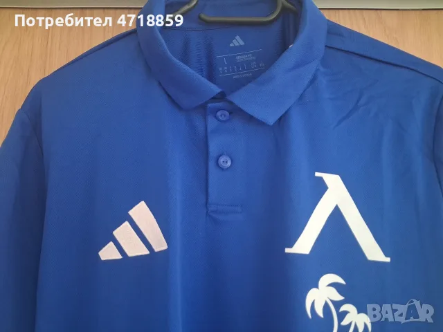 Поло фланелка ADIDAS CLIMACOOL на "Левски" 1914, снимка 3 - Футбол - 55709452