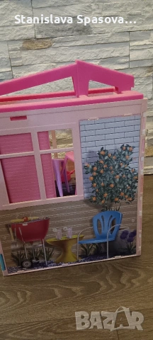 Къща сгъваема на Барби, снимка 6 - Кукли - 53858223