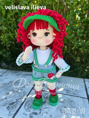 Плетена кукла, ръчна изработка, хендмейд