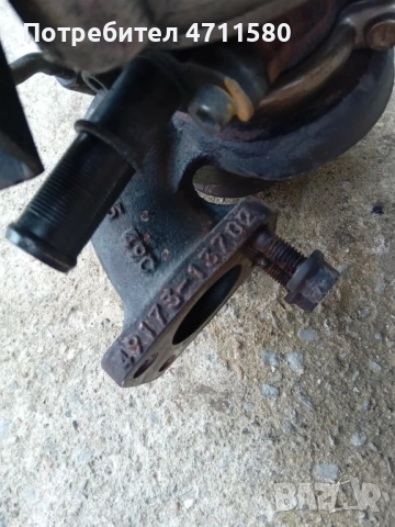 Турбо за Форд Фиеста 1.6 tdci 90к.с 2005г, снимка 6 - Части - 53738737