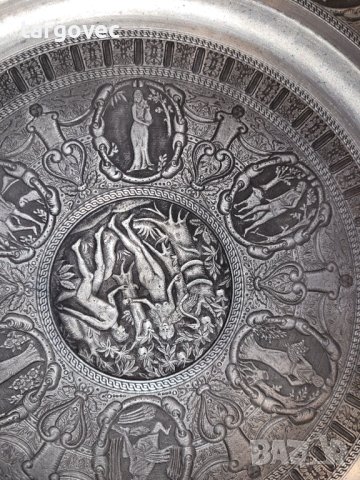 Калаен поднос номер 2, снимка 2 - Декорация за дома - 41848063