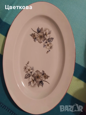 3 овални чинии