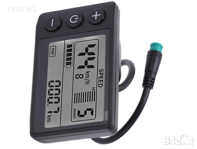 S866 дисплей за електрически велосипеди, 5-pin, снимка 6 - Друга електроника - 53843831