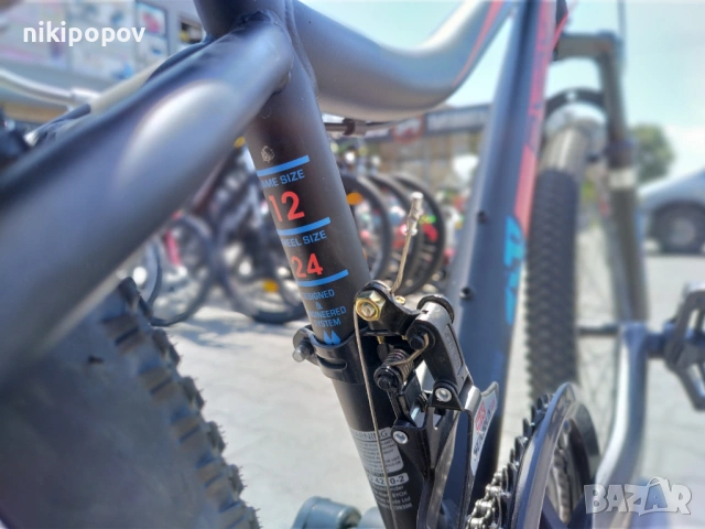 BYOX Велосипед 24" ZANTE черен, снимка 6 - Велосипеди - 53849007