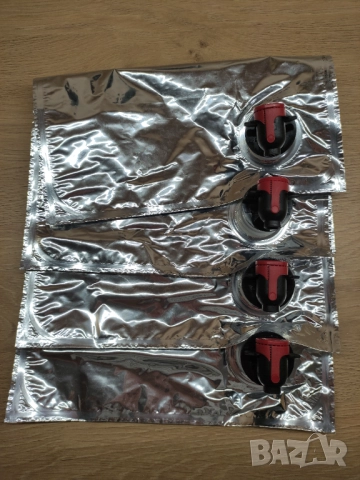 торба (плик) за вино/сок 3 литра с канелка