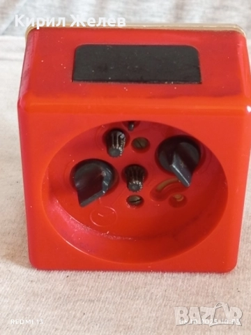 Стар механичен будилник СЛАВА СССР рядък за КОЛЕКЦИЯ ДЕКОРАЦИЯ 43504, снимка 5 - Антикварни и старинни предмети - 51959018