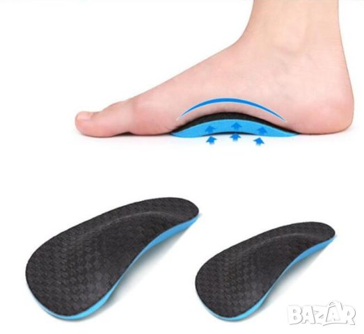 Лепещи Възглавнички Ортопедични Подложки Стелки за Плоскостъпие Дюстабан Плоско Стъпало Паднал Свод, снимка 2 - Ортопедични стелки - 41372990