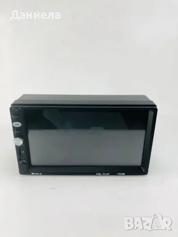 MP5 плейър за кола с огледална връзка,Bluetooth,LED тъчскрийн 7049-CP + КАМЕРА ЗА ЗАДНО ВИЖДАНЕ - 7", снимка 5 - Аксесоари и консумативи - 49337240