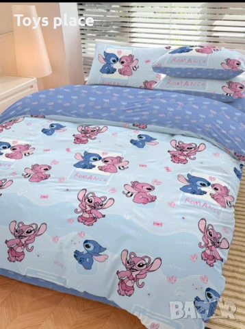 Спален комплект 2 части Лило и Стич Lilo and Stitch 135*200см , снимка 15 - Спално бельо и завивки - 50822394