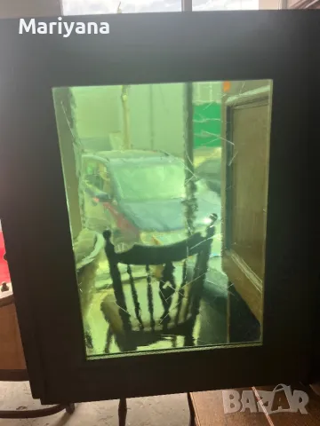 Масивен антик Скрин / Витрина / Шкаф, снимка 3 - Секции и витрини - 50005727