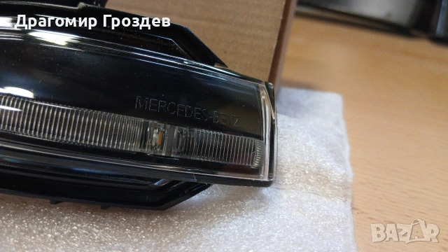 НОВ, мигач за ляво огледало за Mercedes W205, W213, W222 и др., снимка 5 - Части - 53448977