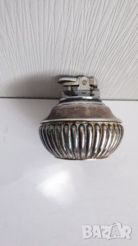 Стара настолна сребърна запалка, снимка 5 - Колекции - 41701742