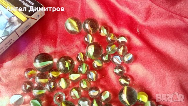 Сто стари сирийски стъклени топчета , снимка 8 - Колекции - 42279071