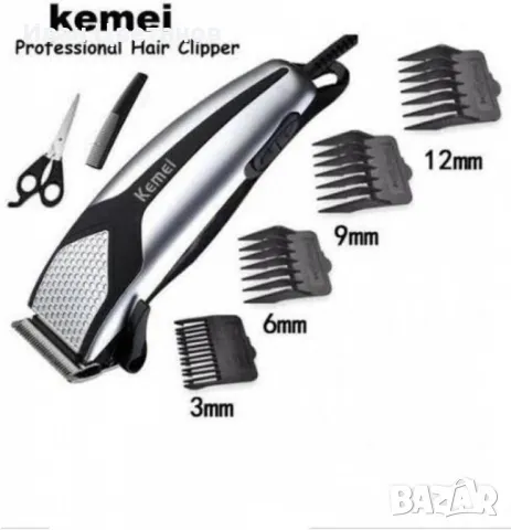 Тример за подстригване Kemei KM-4640, снимка 2 - Тримери - 48576804