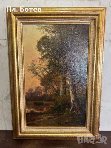 Стара маслена картина