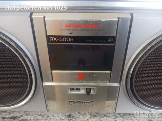 Радиокасетофон National RX 5305, снимка 4 - Радиокасетофони, транзистори - 50886112
