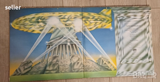 Led Zeppelin ‎– Led Zeppelin II Издание 🇬🇧 UK 1972г-GATEFOLD  Състояние на винила:като звук е VG+,, снимка 2 - Грамофонни плочи - 52196284