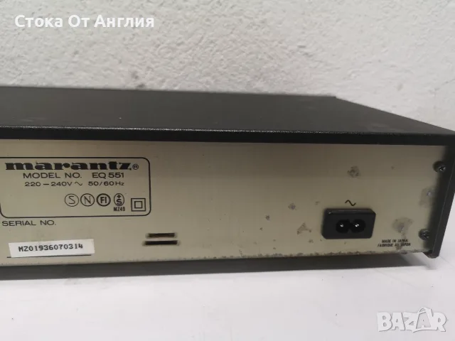 Стерео графичен еквалайзер MARANTZ EQ551, снимка 6 - Еквалайзери - 50398804