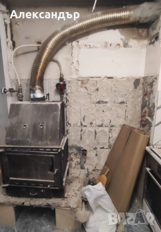 Чугунена камина на дърва с водна риза, снимка 11 - Камини - 52029963