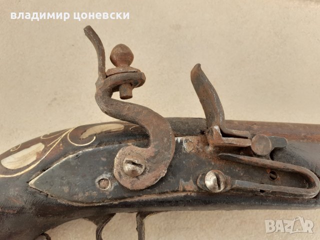 Красив кремъчен пистолет,пищов,оръжие, снимка 8 - Колекции - 39958927