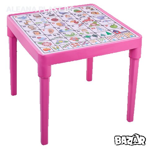 К -т детска маса АЗБУКА и две столчета, снимка 13 - Мебели за детската стая - 30922278