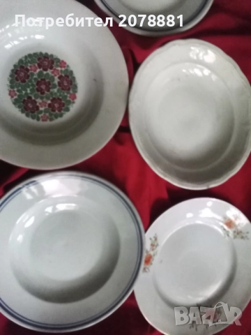 Порцеланови чинии маркирани за количество отстъпка, снимка 3 - Чинии - 51674025