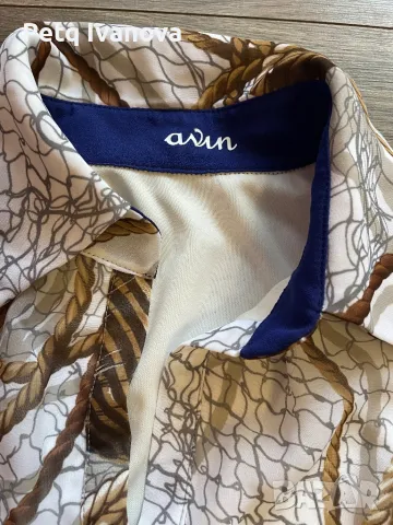 Рокля тип риза Avin, снимка 2 - Рокли - 47329284