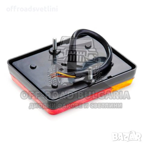 2 БРОЯ 12V Диодни стопове за джип, ремарке, платформа 12 cm, снимка 3 - Аксесоари и консумативи - 40393532