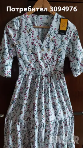 Красива дамска лятна рокля, снимка 3 - Рокли - 50013374