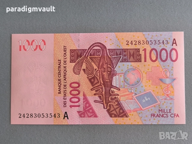 Банкнота - Кот д'Ивоар - 1000 франка UNC | 2003г.