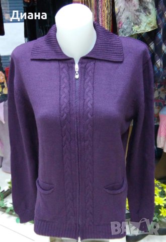 Дамски жилетки с цип-100% кашмир,мерино,ангора, снимка 14 - Жилетки - 38969917